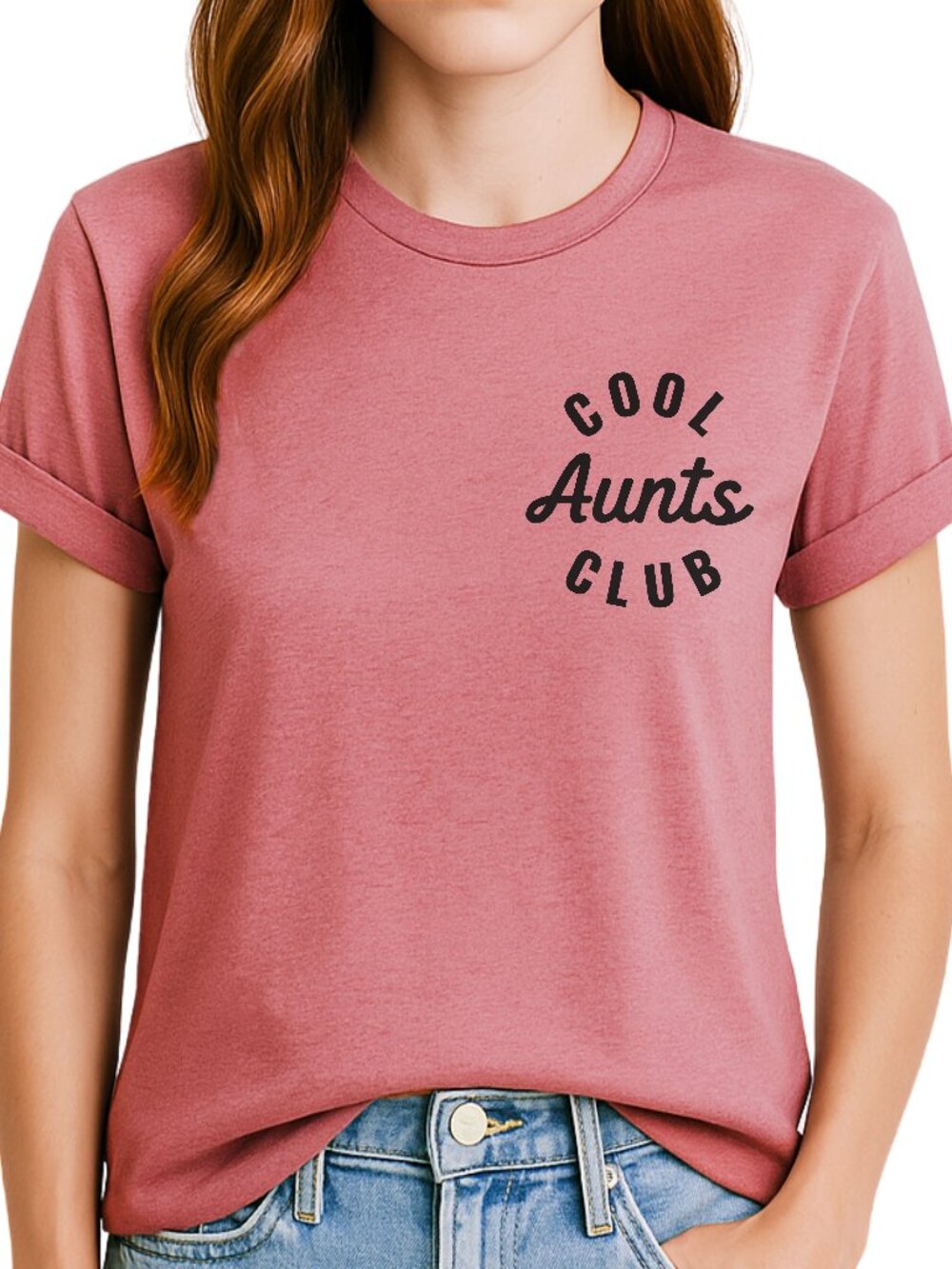 Women’s Cool Aunt Funny Graphic T-Shirt Regular Fit